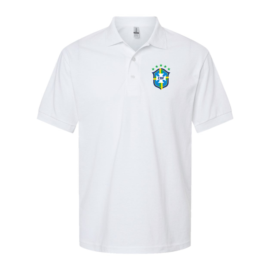 Men's Brazil National Soccer Team Dry Blend Polo