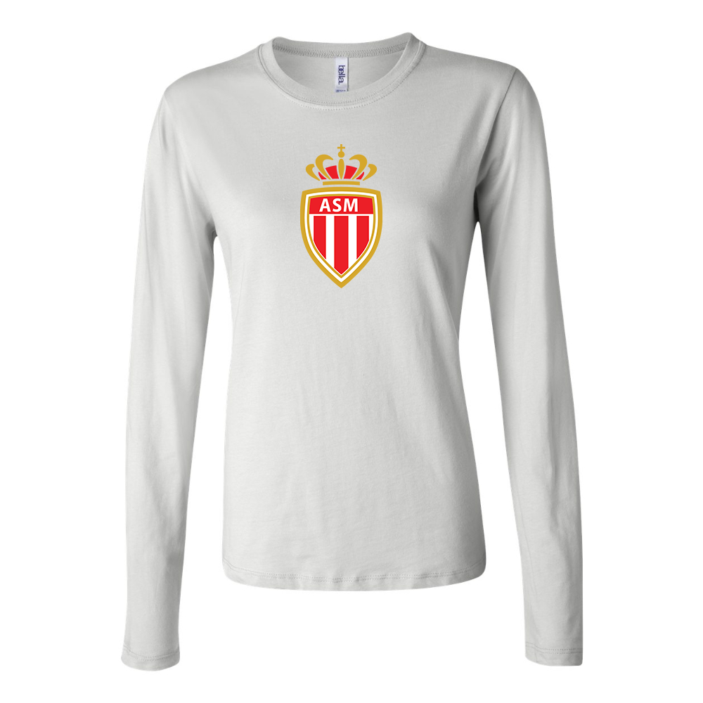 Women's AS Monaco FC Long Sleeve T-Shirt