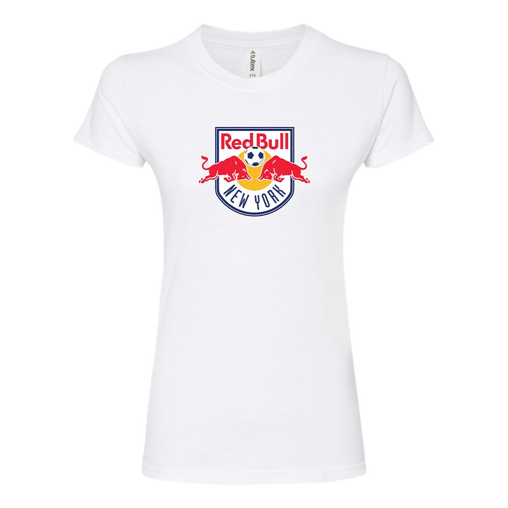 Women's New York Red Bulls FC Round Neck T-Shirt