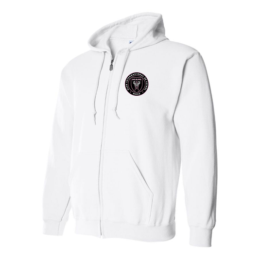 Men's Inter Miami FC Zipper Hoodie