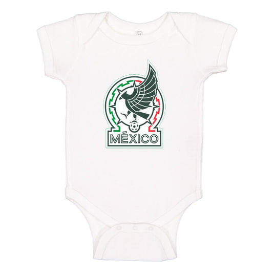 Baby Mexico Soccer Romper Onesie