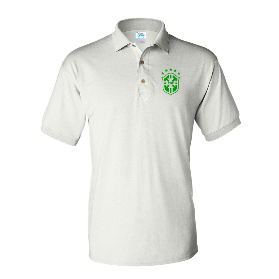 Men's Brazil Soccer Dry Blend Polo