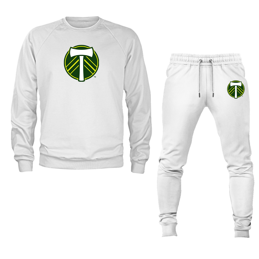 Men's Portland Timbers FC Crewneck Sweatshirt Joggers Suit