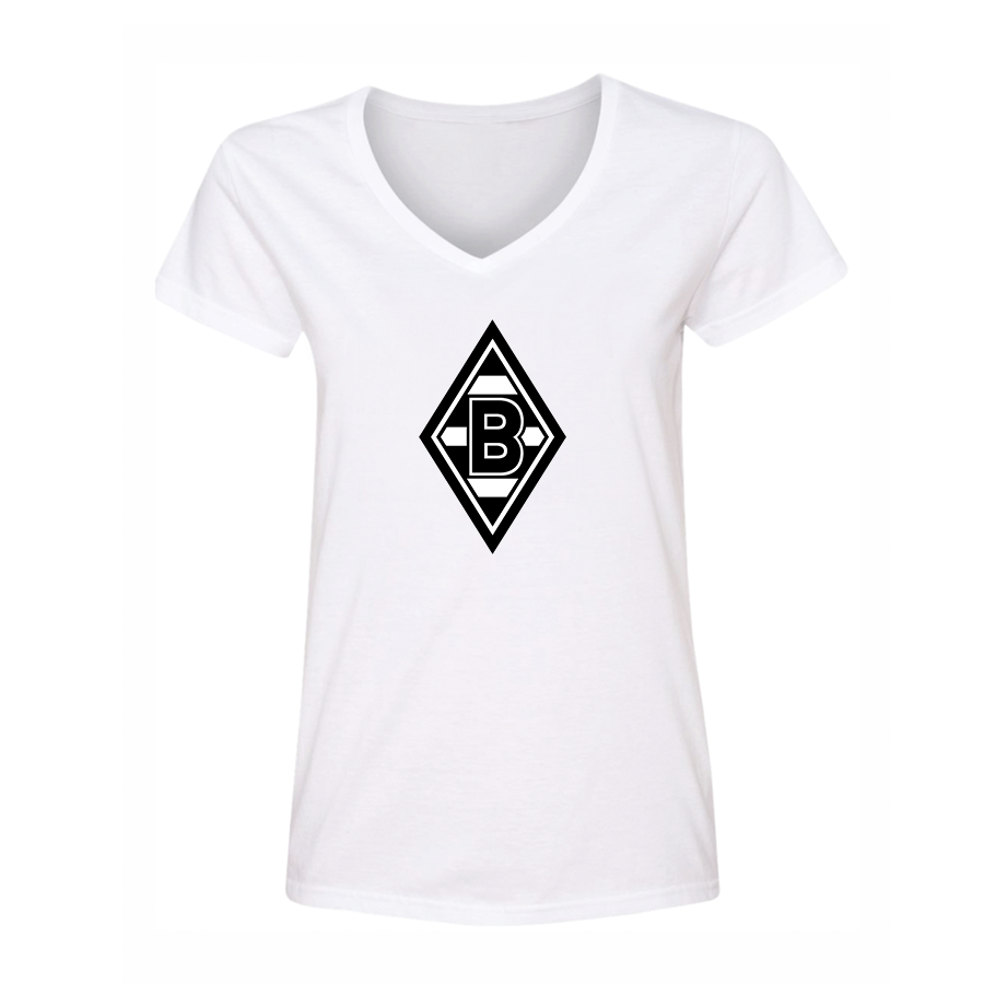 Women's Borussia Monchengladbach FC V-Neck T-Shirt