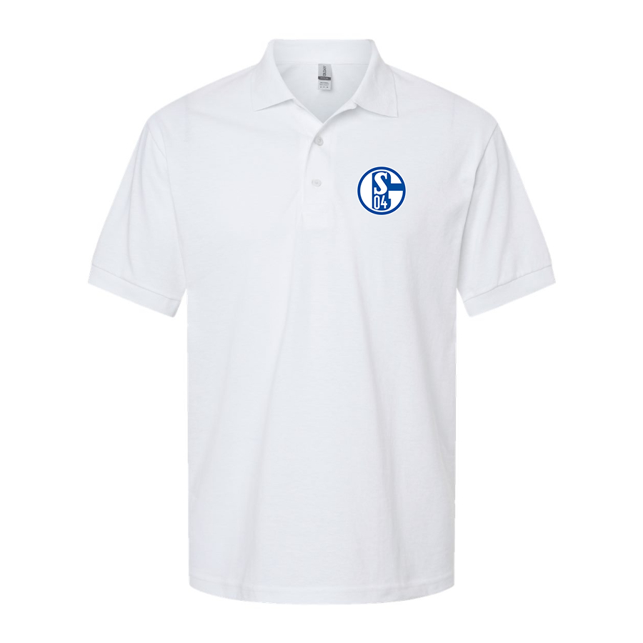 Men's Schalke 04 FC Dry Blend Polo