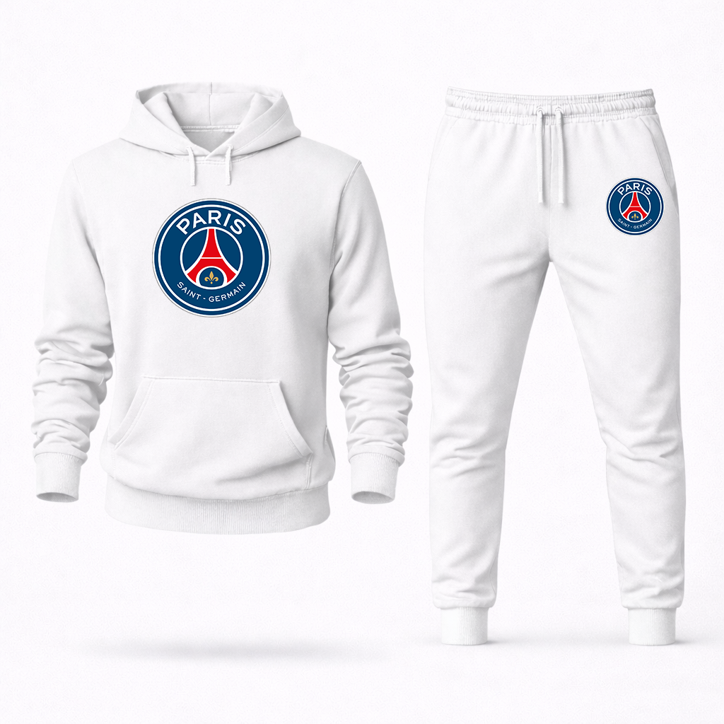 Men’s Paris-Saint Germain Soccer Logo Hoodie Joggers Set