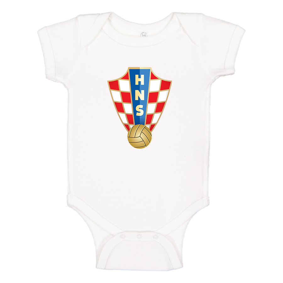 Croatia National Soccer Team Baby Romper Onesie