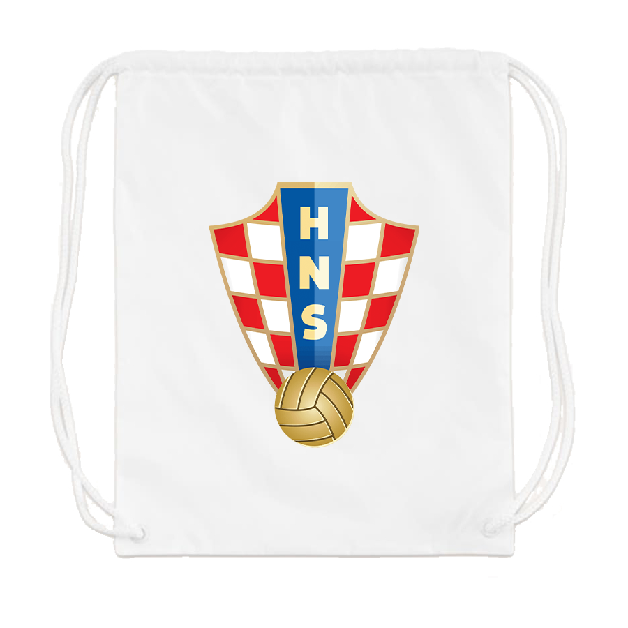 Croatia National Soccer Team Drawstring Bag