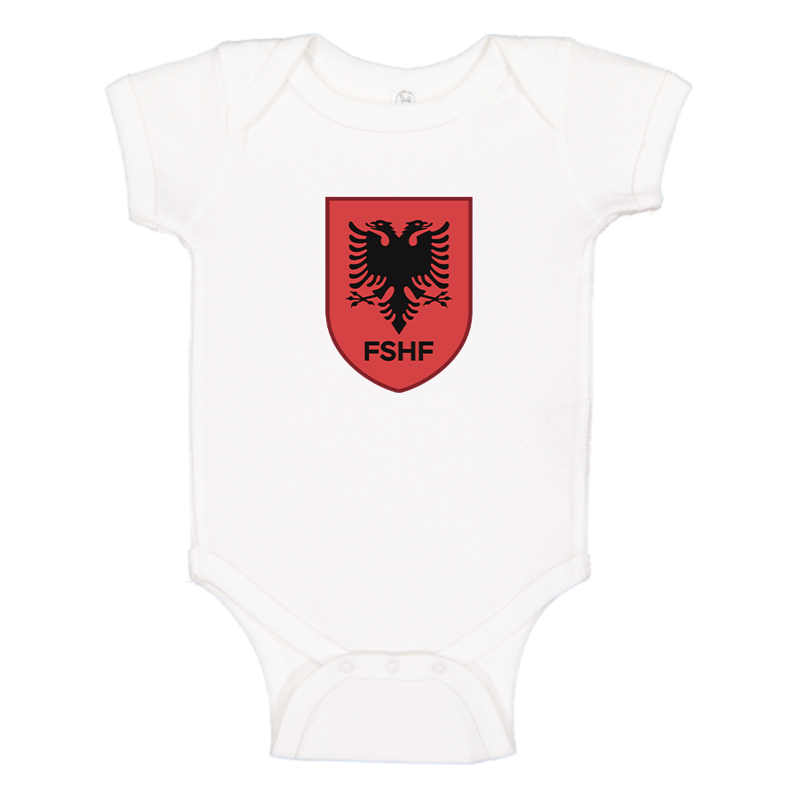 Albania National Soccer Team Baby Romper Onesie