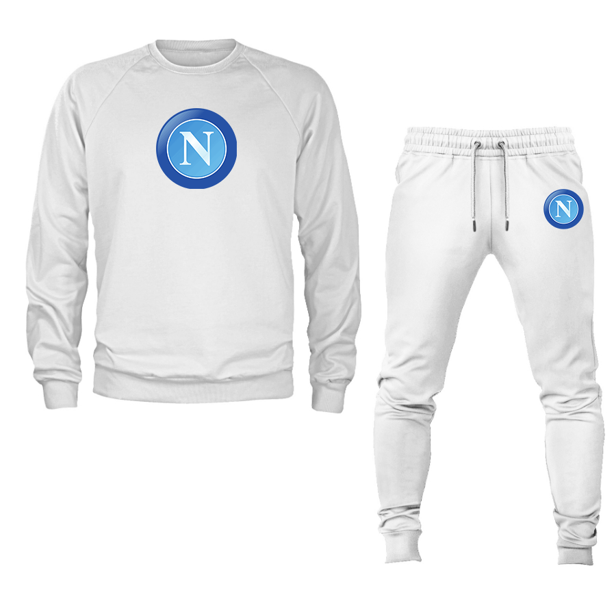 Men's Napoli FC Crewneck Sweatshirt Joggers Suit