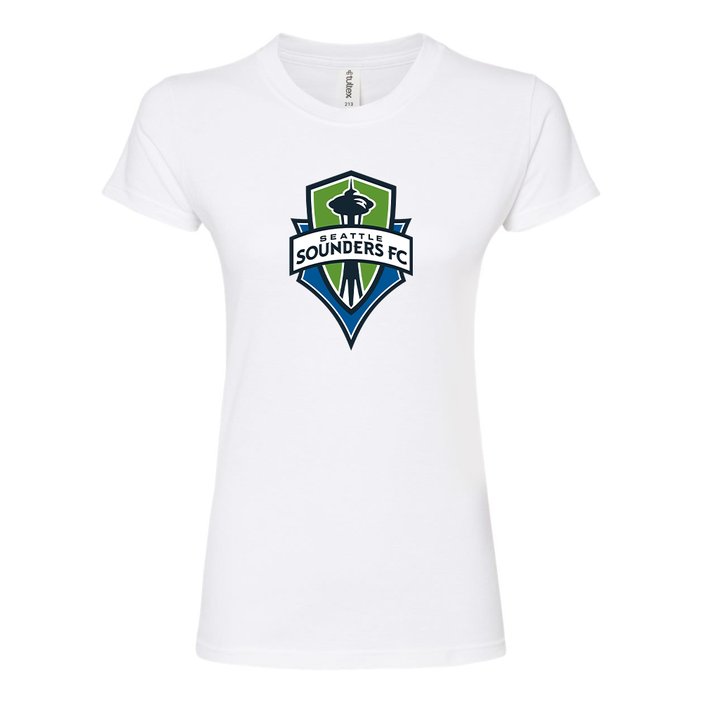 Women's Seattle Sounders FC Round Neck T-Shirt