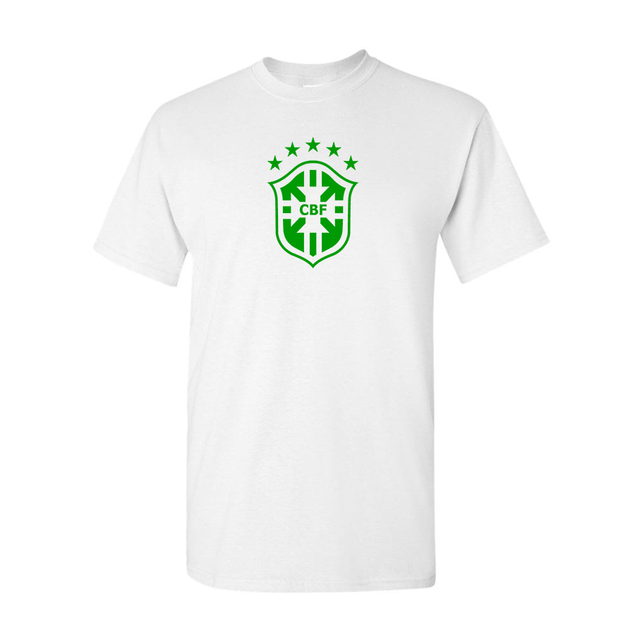 Men's Brazil Soccer Cotton T-Shirt