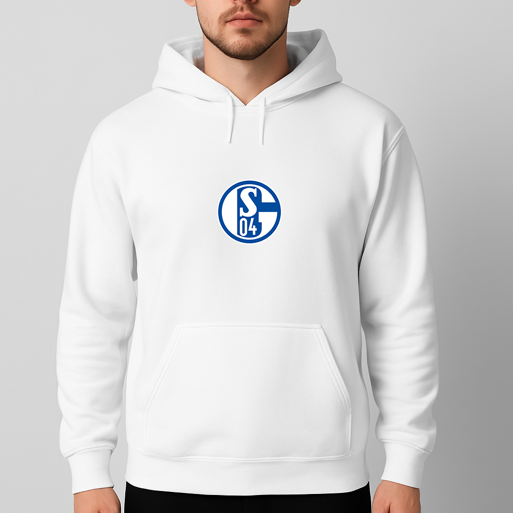 Men's Schalke 04 FC Pullover Hoodie