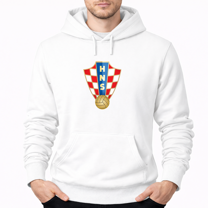 Men's Croatia National Soccer Team Pullover Hoodie