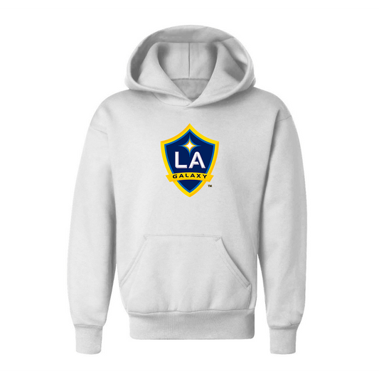 Youth Kids LA Galaxy FC Pullover Hoodie
