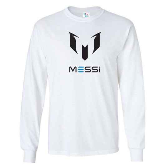 Men's Lionel Messi Air Messi Soccer Cotton Long Sleeve T-Shirt
