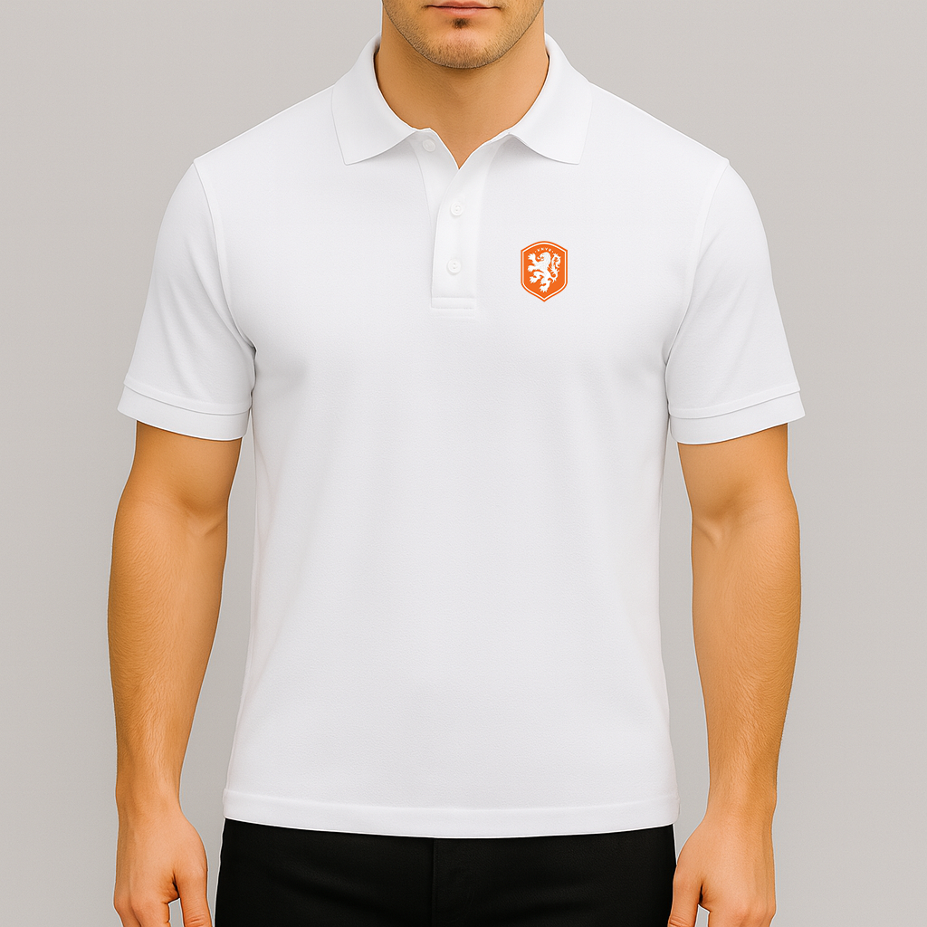 Men's Netherlands National Soccer Team Dry Blend Polo