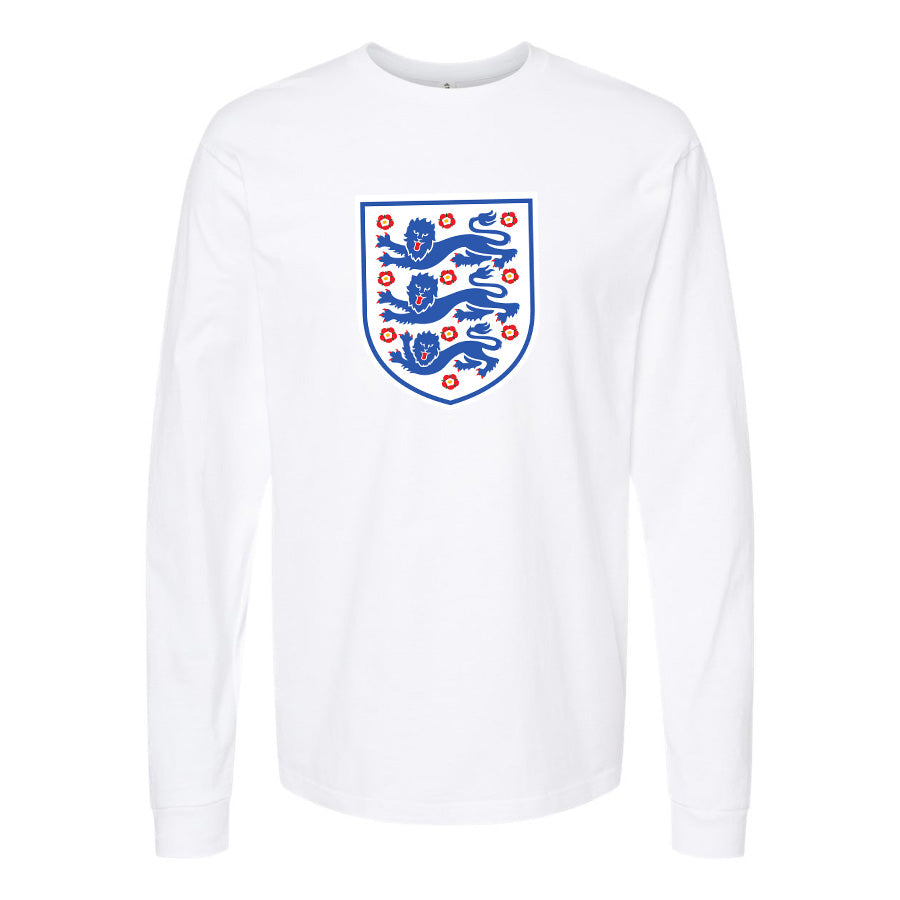 Men's England National Football Team Long Sleeve T-Shirt