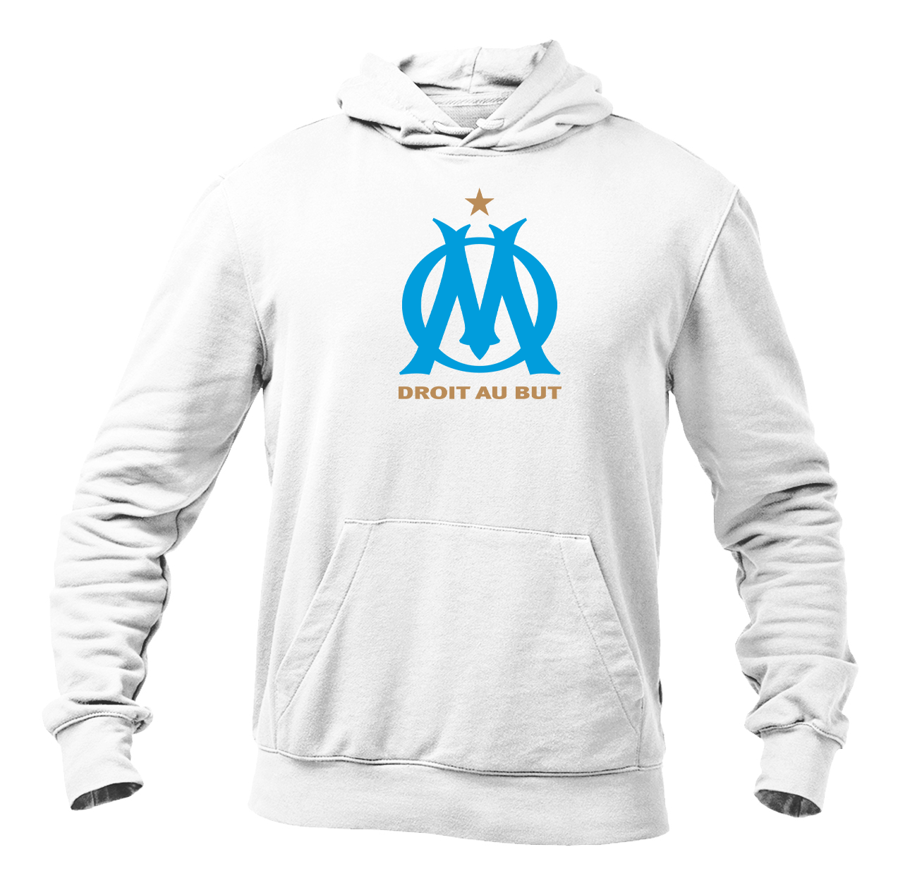 Men's Olympique de Marseille FC Pullover Hoodie