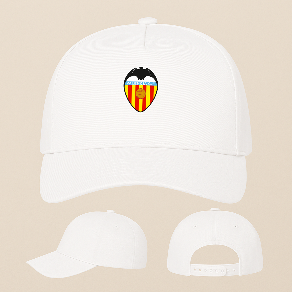 Valencia FC Five Panel Twill Snapback Cap