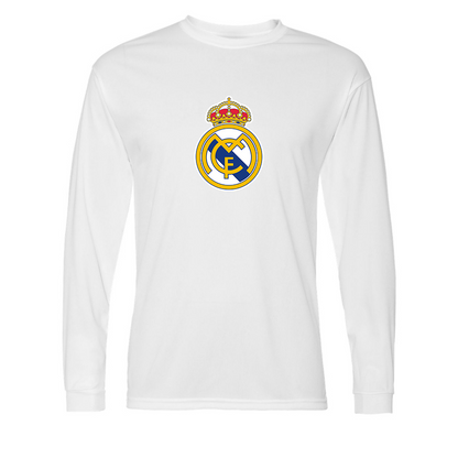 Men’s Real Madrid Soccer Performance Long Sleeve T-Shirt