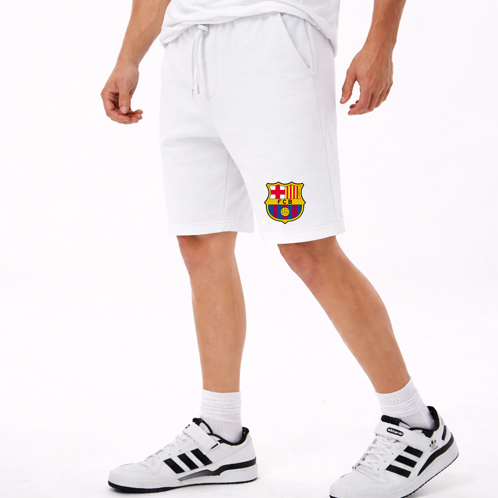 Men's F.C. Barcelona Soccer Athletic Fleece Shorts