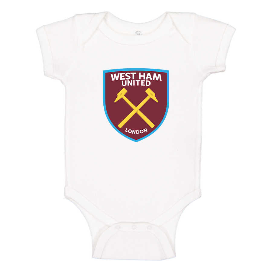 West Ham United FC Baby Romper Onesie