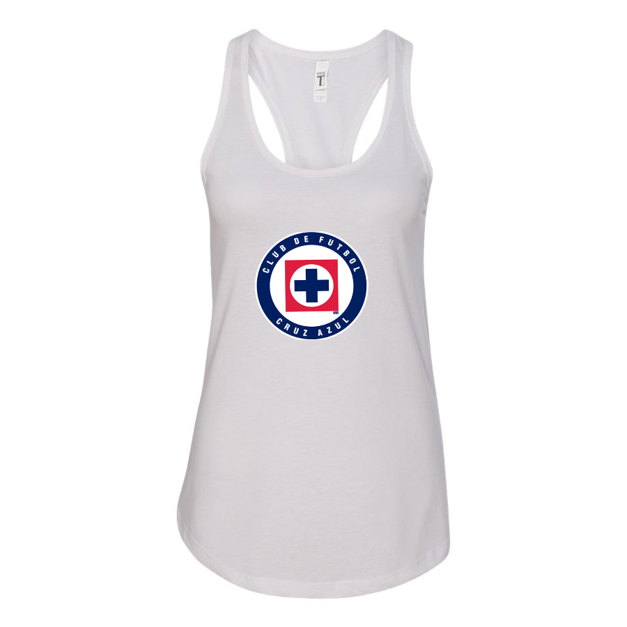 Women's Cruz Azul Football Club Racerback Tank Top