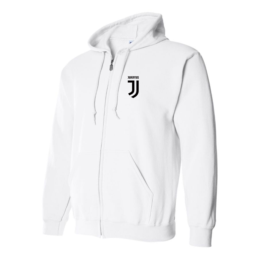 Men's Juventus Soccer Zipper Hoodie