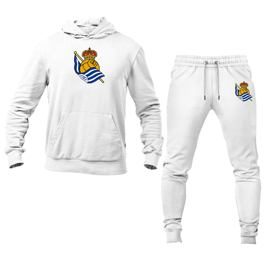 Men's Real Sociedad FC Hoodie Joggers Set