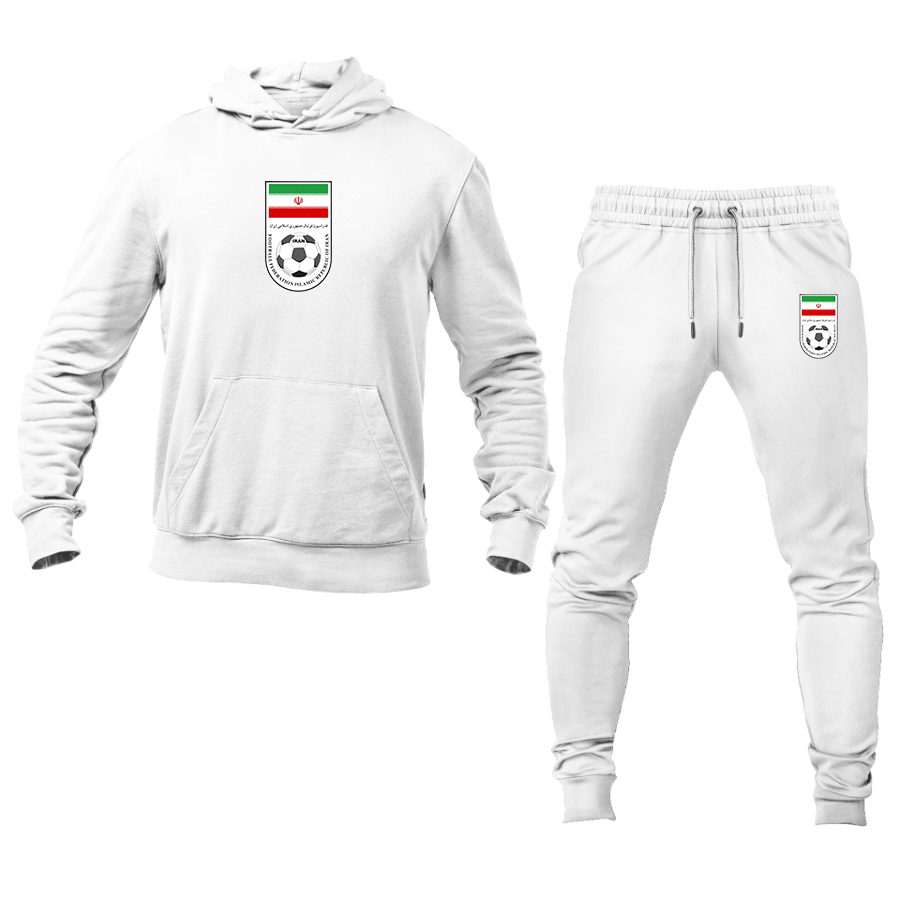 Men's Iran National Soccer Team Hoodie Joggers Set