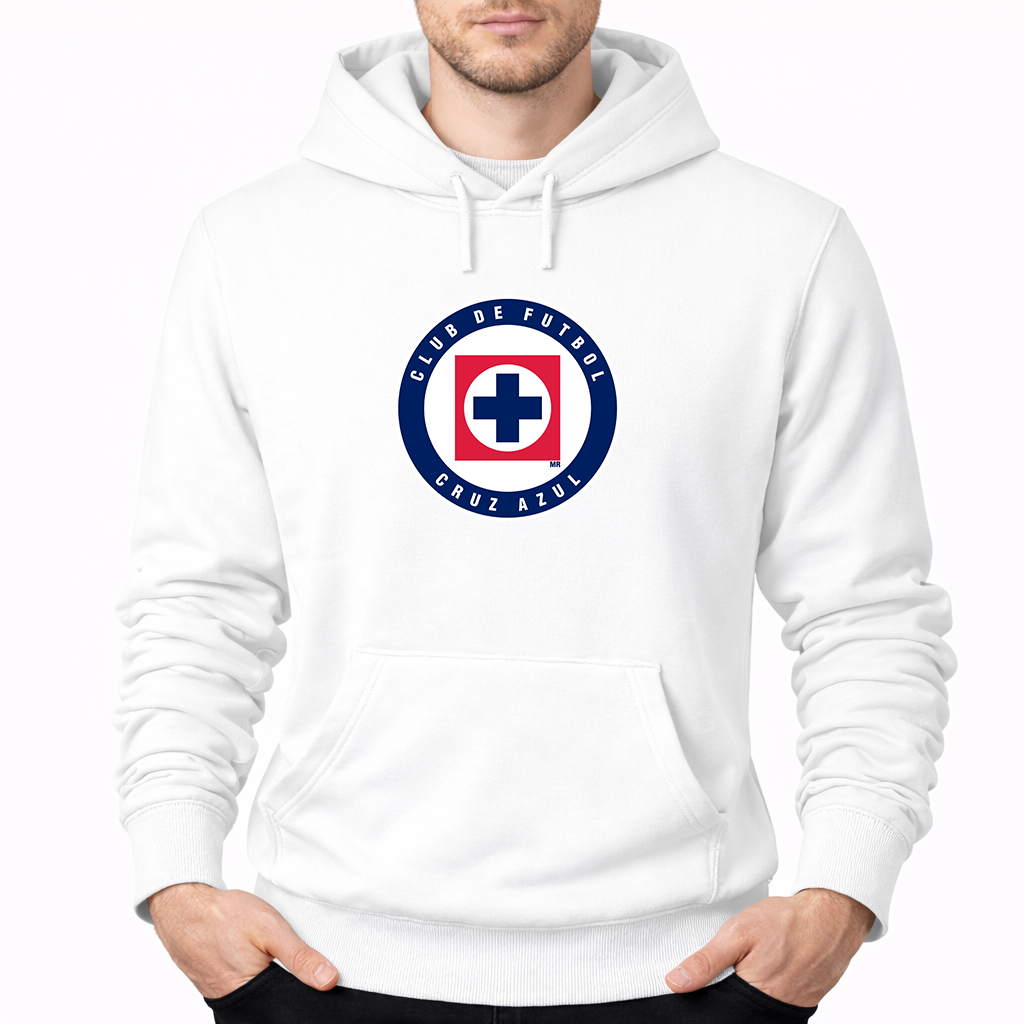 Men's Cruz Azul Football Club Pullover Hoodie