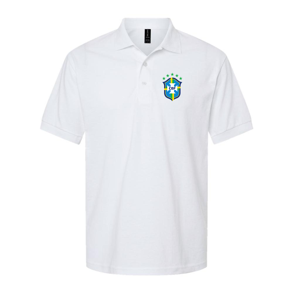 Men's Brazil National Soccer Team Dry Blend Polo