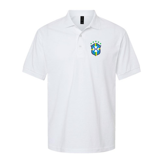 Men's Brazil National Soccer Team Dry Blend Polo