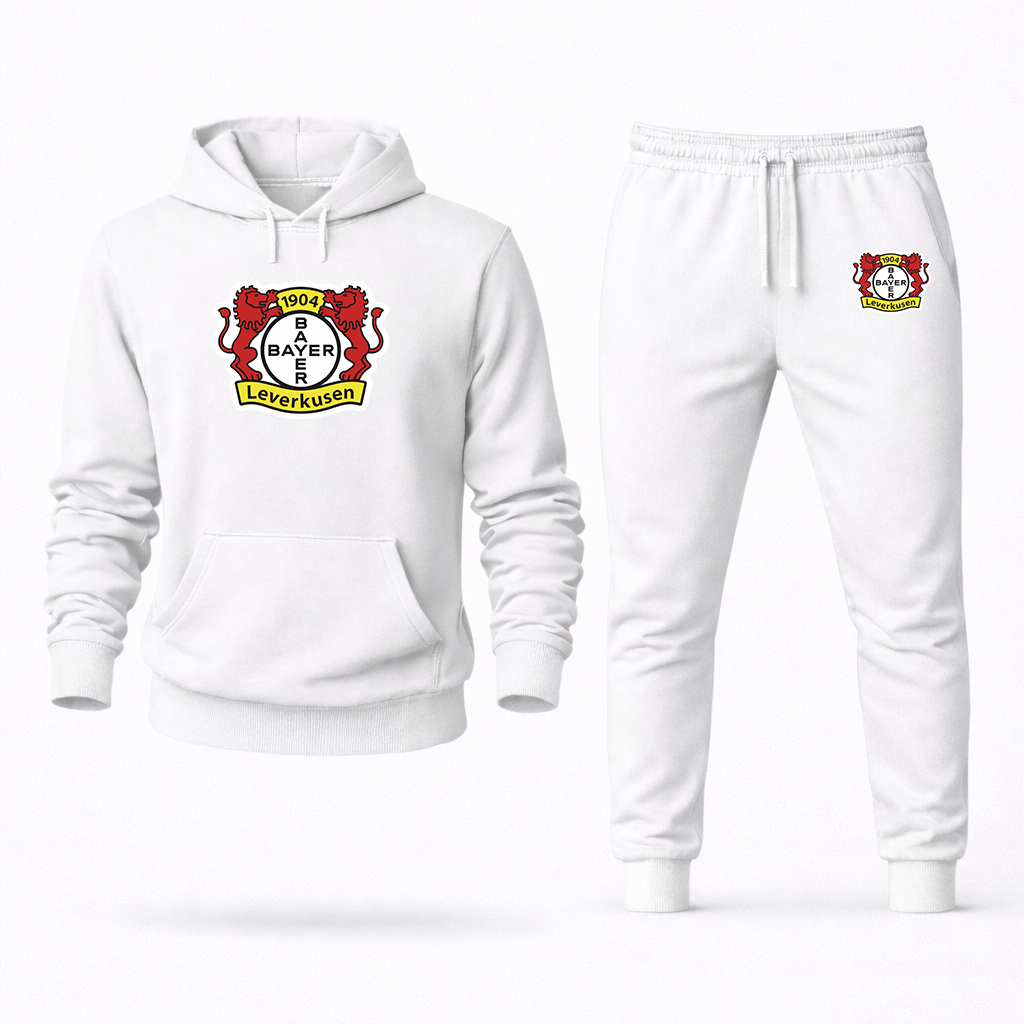 Men's Bayer Leverkusen FC Hoodie Joggers Set