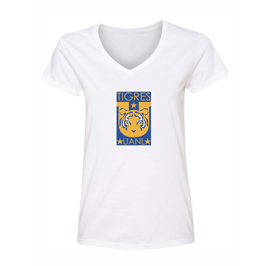 Women's Tigres UANL FC V-Neck T-Shirt