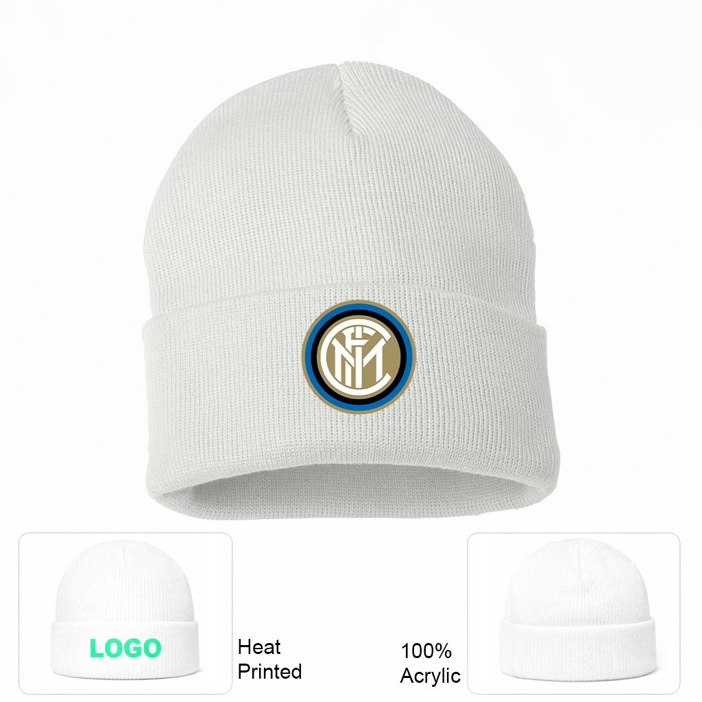 Inter Milan Soccer Beanie Hat
