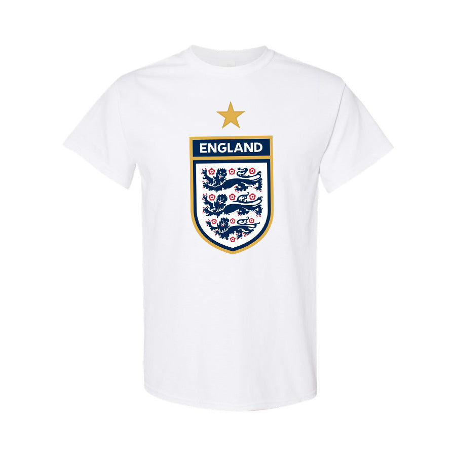 Men's England National Soccer Team Cotton T-Shirt