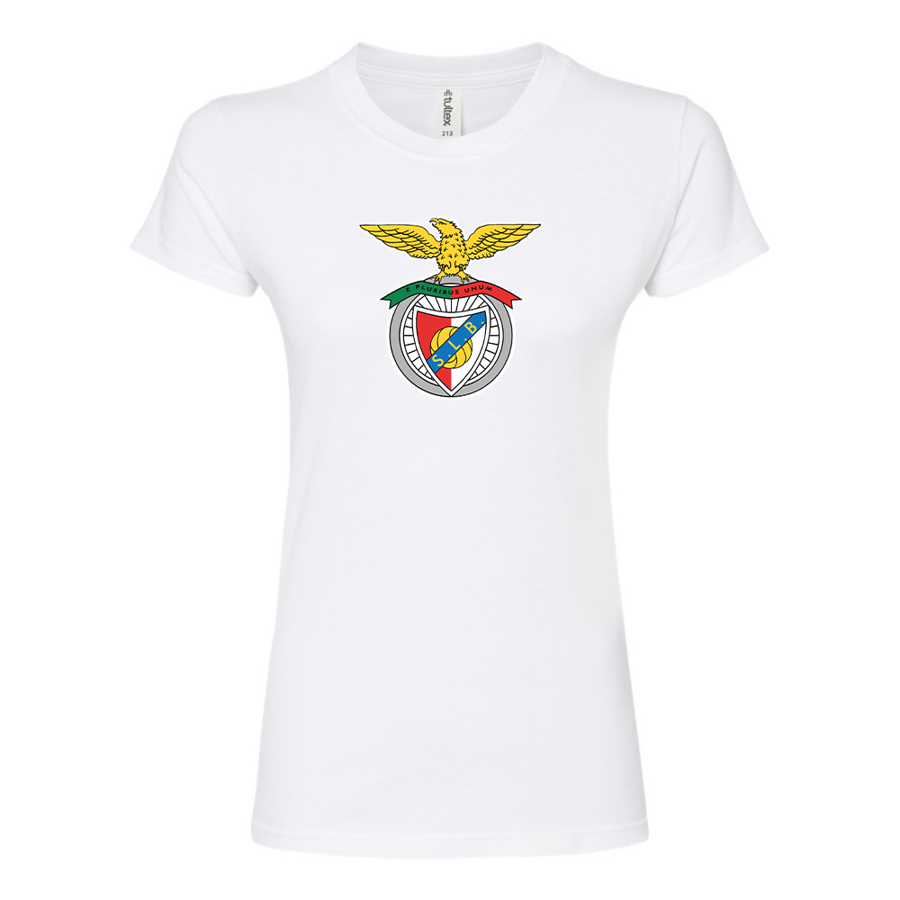 Women's SL Benfica FC Round Neck T-Shirt