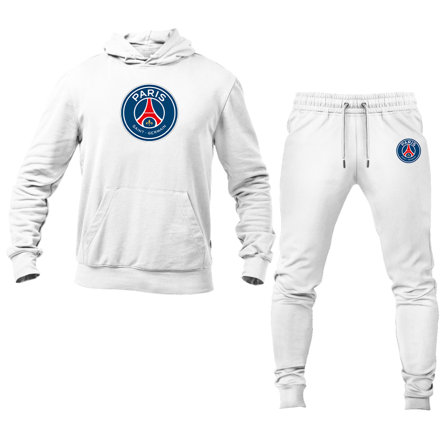 Men’s Paris-Saint Germain Soccer Logo Hoodie Joggers Set