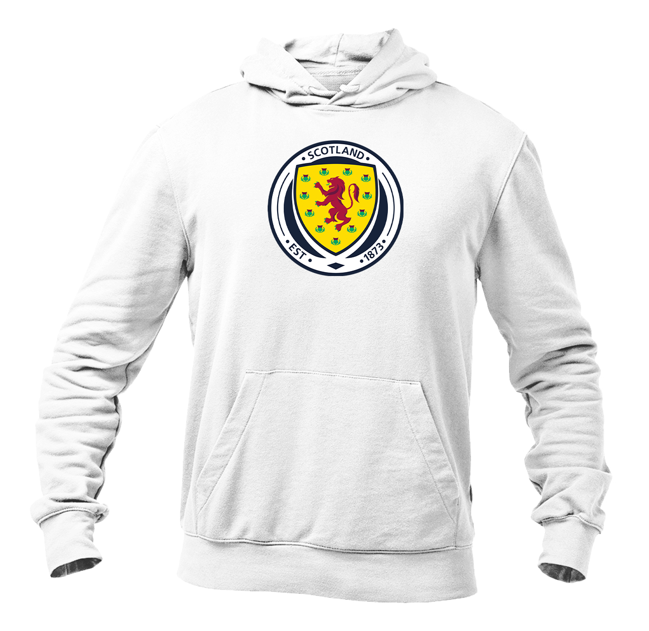 Men's Scotland National Soccer Team Pullover Hoodie