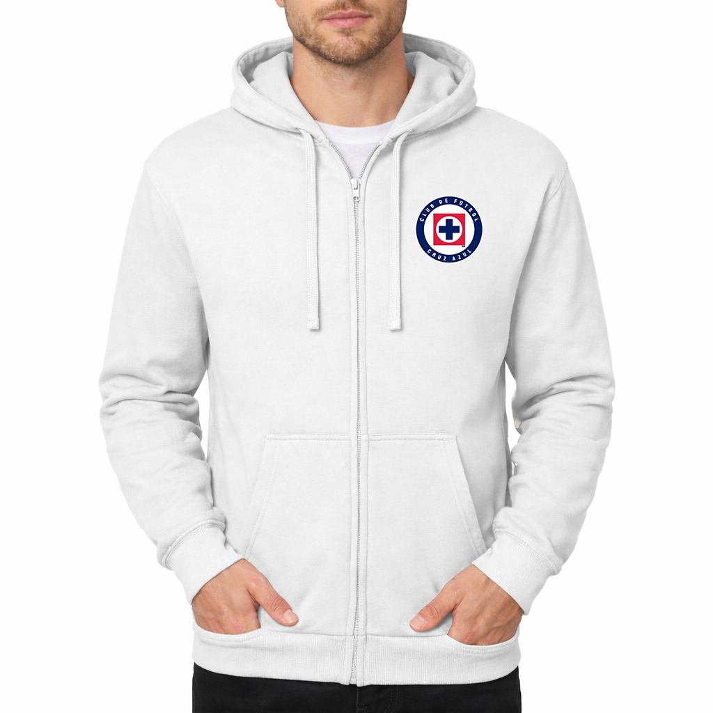 Men's Cruz Azul Football Club Zipper Hoodie