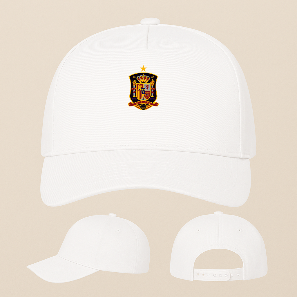 Spain National Soccer Team  Five Panel Twill Snapback Cap