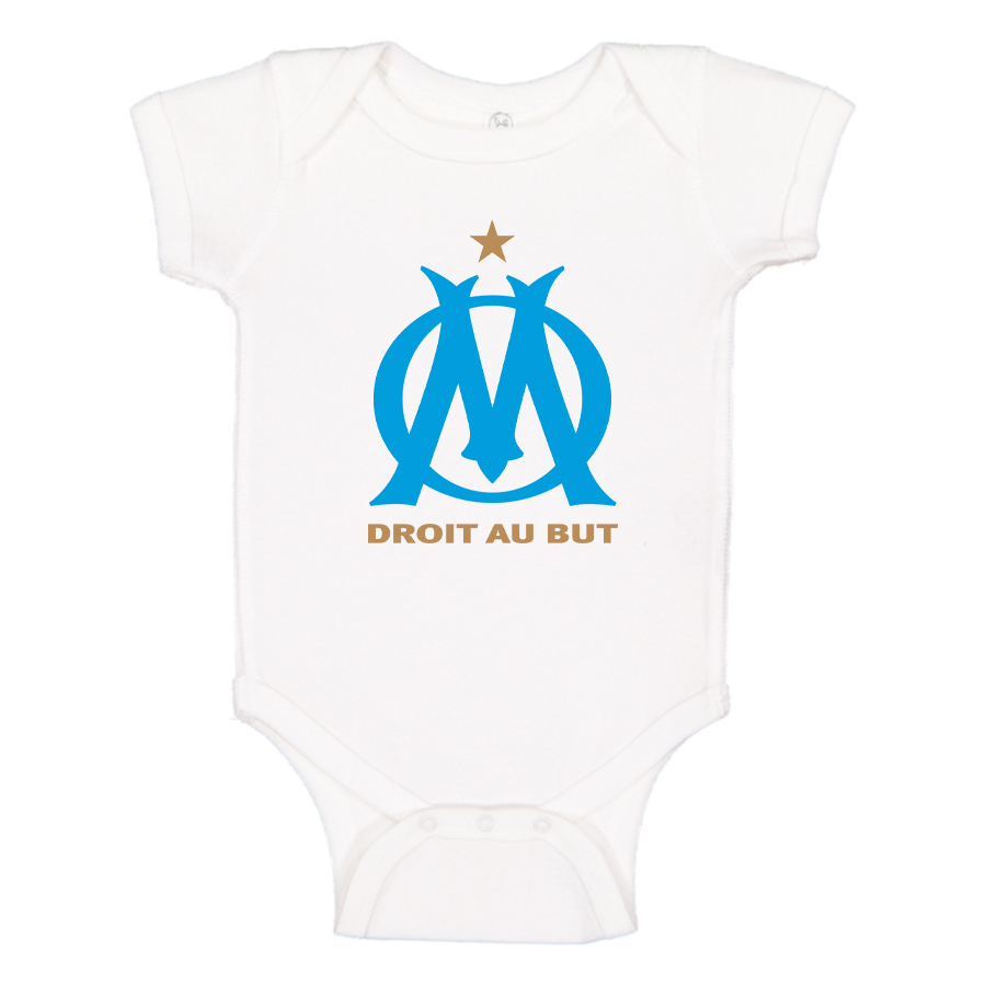 Olympique de Marseille FC Baby Romper Onesie