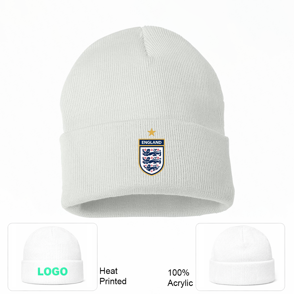England National Soccer Team Beanie Hat