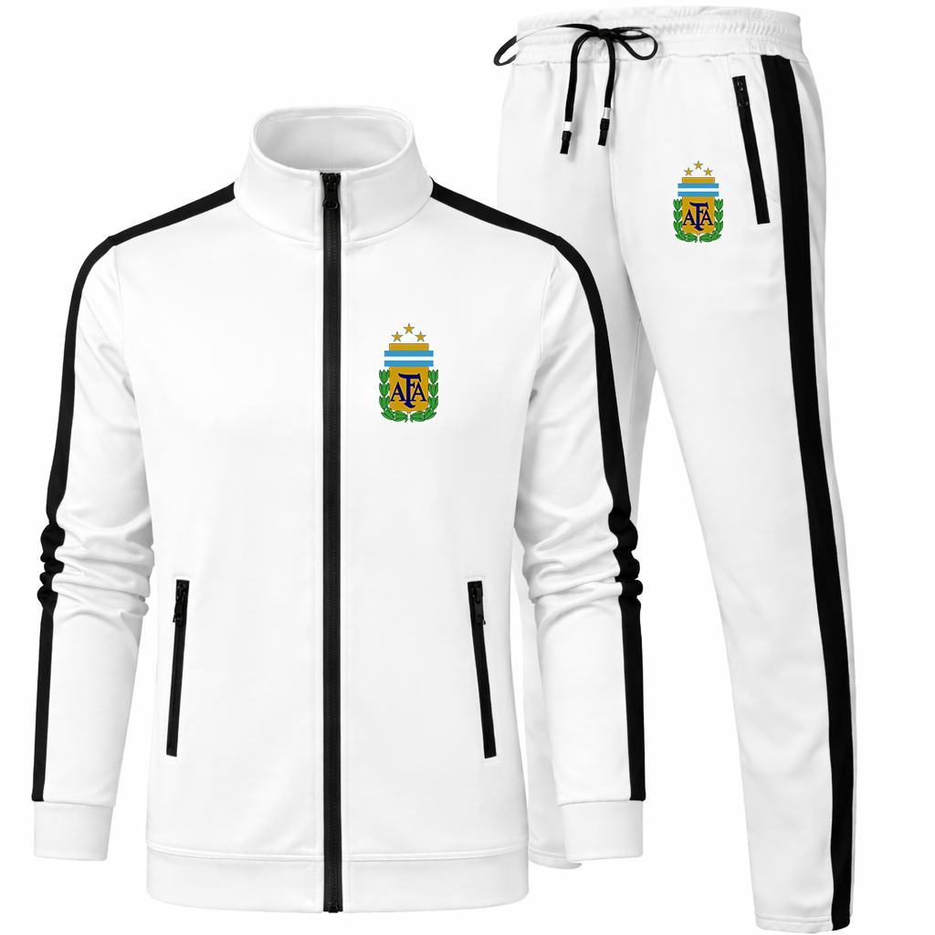 Men's Argentina National Soccer Team Logo Dri-Fit TrackSuit