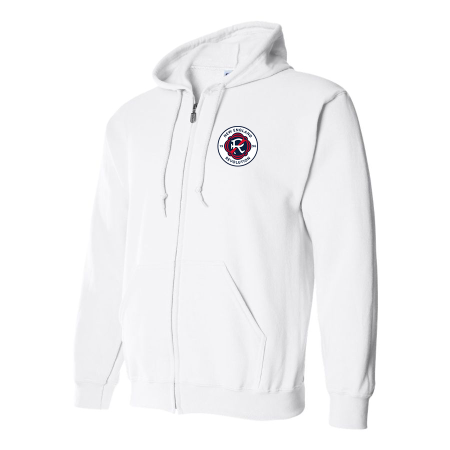 Men's New England Revolution FC Zipper Hoodie