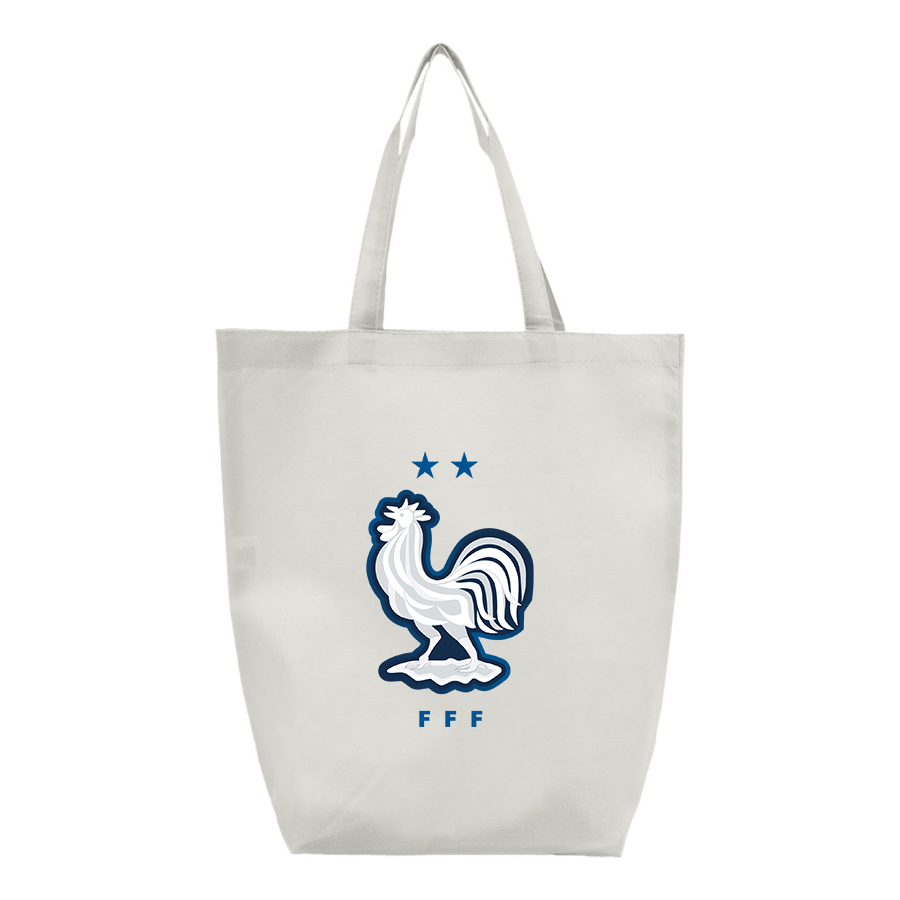 France National Soccer Team - Q-Tees - Non-Woven Gusset Bottom Tote - Q1251