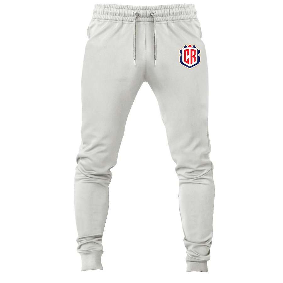 Men's Costa Rica National Soccer Team Joggers Sweatpants