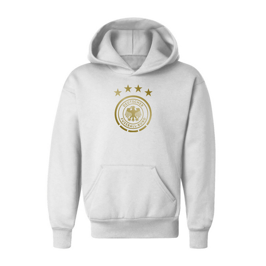 Youth Kids Germany Soccer Pullover Hoodie